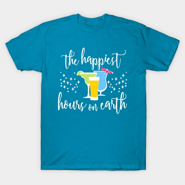 The Happiest Hours on Earth T-Shirt by 7landsapparel